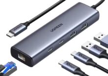 UGREEN 45320 USB-C Hub 6-in-1 - 10Gbps + Ethernet