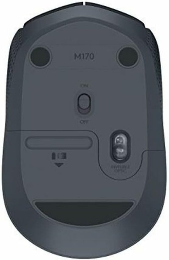 419OP9NnsIL._AC_SL1200_ Logitech M171 Wireless Mouse 2.4 Ghz wireless Wireless range, Black