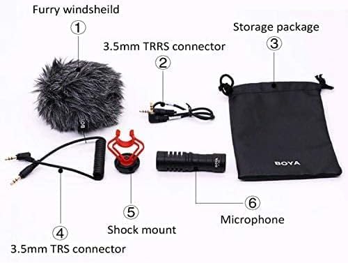 41EILZLBIiL._AC_ Boya BY-MM1 Plastic Mini Microphone Directional Condenser