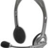Logitech Stereo Headset H110 with Noise Cancelling Microphone