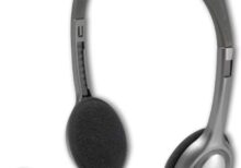 Logitech Stereo Headset H110 with Noise Cancelling Microphone