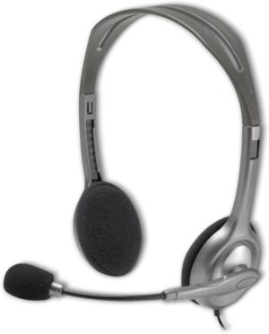 Logitech Stereo Headset H110 with Noise Cancelling Microphone