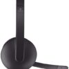 Logitech H340 USB Stereo Computer Headset Noise Cancellation For PC And Mac