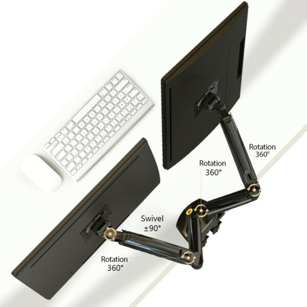 NB North Bayou Dual Monitor Mount