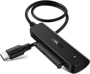 51ETnYNJ0oL._AC_SL1300_ UGREEN TYPE-C to SATA 3.0 Converter Round Cable For 2.5-inch Hard Drives