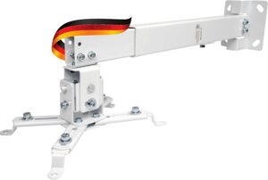 SCHWAIGER Projector Mount for Ceiling & Wall I Bracket for Projectors