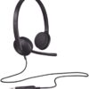 Logitech H340 USB Stereo Computer Headset Noise Cancellation For PC And Mac