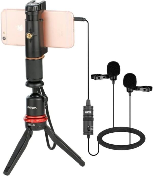 Boya by-m1dm 2x1 Microphone - Clear Sound, Multi-Device Compatibility