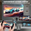 610IFEt+Z1L._AC_SL1000_ 4K ZOTIMO Mini Android Projector for Room 120 ANSI, 4000 Lumens, 1080p HD