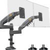 611Q0WMUcLL._AC_SL1500_ NB North Bayou Dual Monitor Desk Mount, Adjustable Gas Spring Monitor Desk