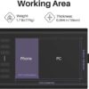 614TKV~1 HUION Inspiroy H1060P Graphics Drawing Tablet