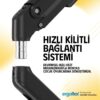 616FlZvTKSL._AC_SL1500_ ergoflex North Bayou NB F80 17-30 Shock Absorber 2-9kg Monitor Stand