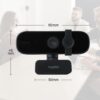 RAPOO C280 WEBCAM 2K HD USB2.0 MIC ROTATABLE CAMERA