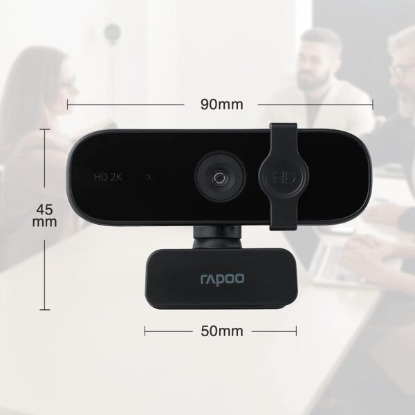 RAPOO C280 WEBCAM 2K HD USB2.0 MIC ROTATABLE CAMERA
