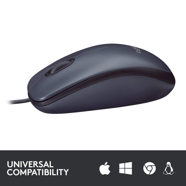 61CkV1O8GSL._SL1500_ Logitech M100r Wired USB Mouse (Black)