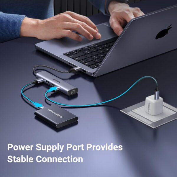 61JviQRg87L._AC_SL1500_ UGREEN 5-in-1 Type-C to 3-Port USB 3.0