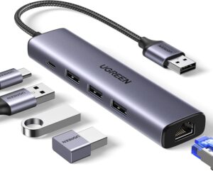 61LLpq4WIVL._AC_SL1500_ UGREEN 5-in-1 Type-C to 3-Port USB 3.0