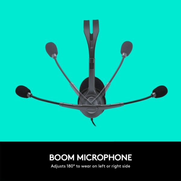 61Lscnt3uJL._AC_SL1500_ Logitech H111 Wired Headset, Stereo Headphones Noise Cancelling