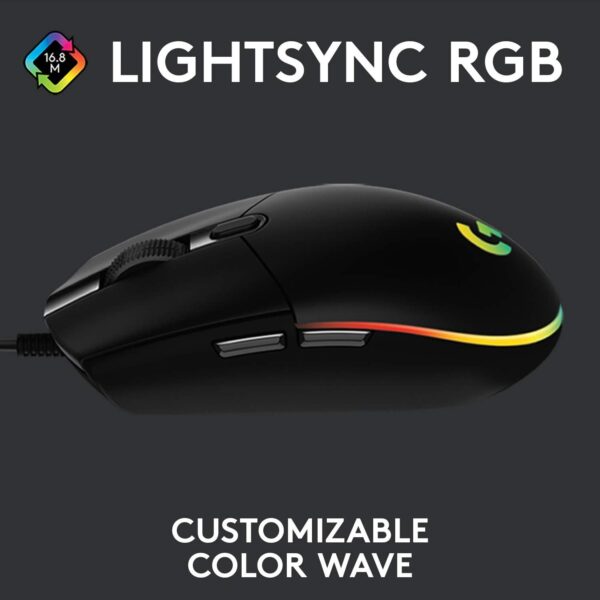 61Mh6Yx56RL._AC_SL1500_ Logitech G102 Light Sync Gaming Mouse