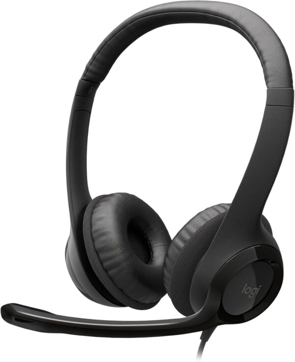 Logitech H390 USB Headset - Black