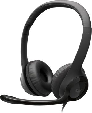 Logitech H390 USB Headset - Black