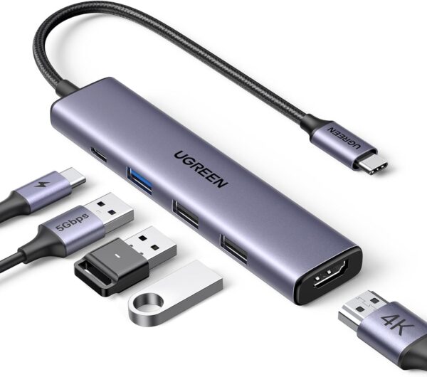 61ZrDcJ4nYL._AC_SL1500_ UGREEN Revodok 5-in-1 USB-C Hub with 4K HDMI