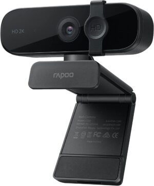 61a7256By3S._AC_SL1500_ RAPOO C280 WEBCAM 2K HD USB2.0 MIC ROTATABLE CAMERA