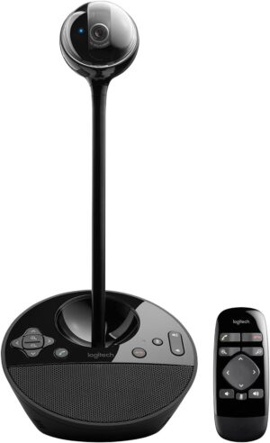 61htqVXoffL._AC_SL1500_ Logitech BCC950 Webcam 1080p, H.264, Black, Stand