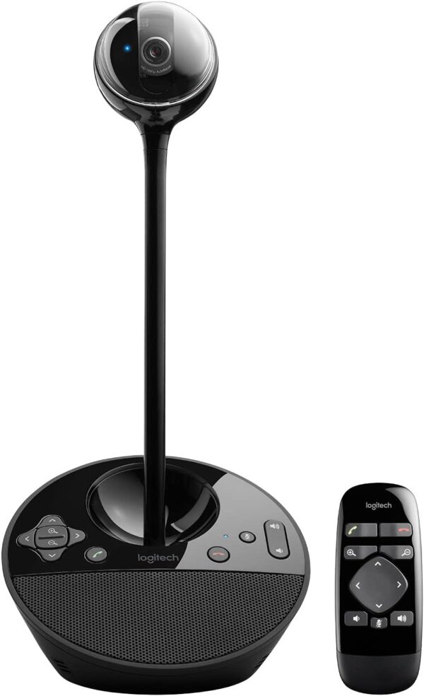Logitech BCC950 Webcam 1080p, H.264, Black, Stand