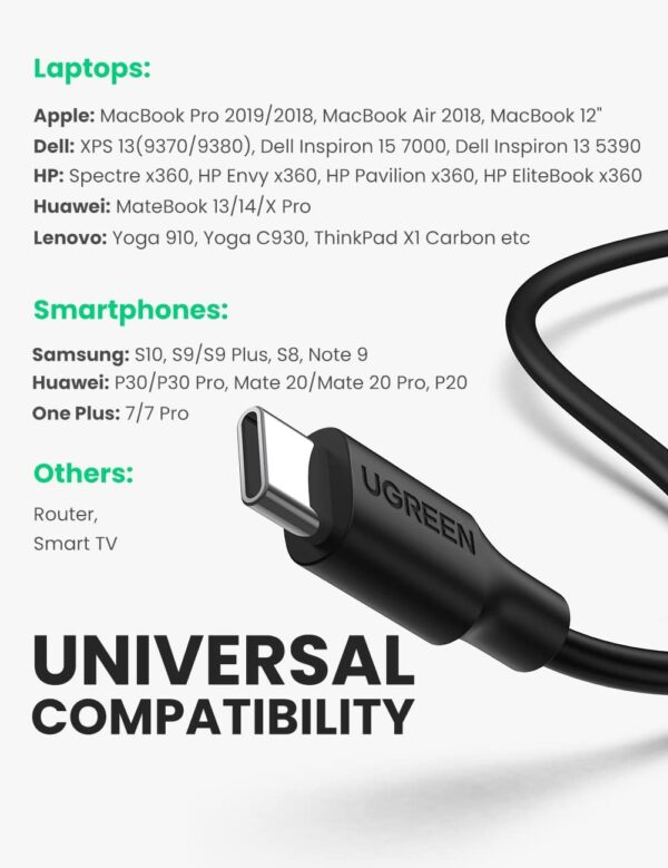 61ktDMU32RL._AC_SL1300_ UGREEN TYPE-C to SATA 3.0 Converter Round Cable For 2.5-inch Hard Drives