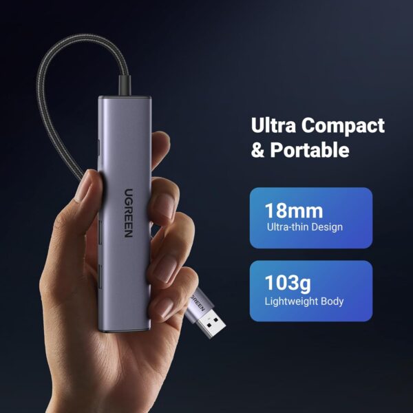 61lkmBMXcrL._AC_SL1500_ UGREEN 5-in-1 Type-C to 3-Port USB 3.0