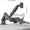 61q7TvN4ixL._AC_SL1500_ NB North Bayou F160-FP Laptop Stand with Adjustable Shelf