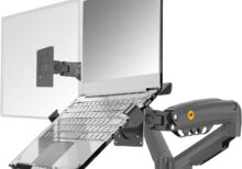 NB North Bayou F160-FP Laptop Stand with Adjustable Shelf