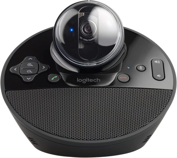 Logitech BCC950 Webcam 1080p, H.264, Black, Stand