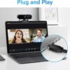 RAPOO C280 WEBCAM 2K HD USB2.0 MIC ROTATABLE CAMERA