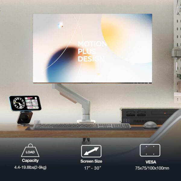 NB Ergonomic Monitor Mount for 17 to 30 Inch Computer Screens
