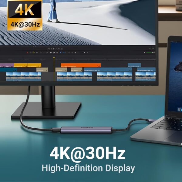 71Evpn+I59L._AC_SL1500_ UGREEN Revodok 5-in-1 USB-C Hub with 4K HDMI