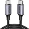 71Fs9CP1JAS._AC_SL1500_ UGREEN Type-C Male to Male 3A/PD 60W Fast Charging Data Cable