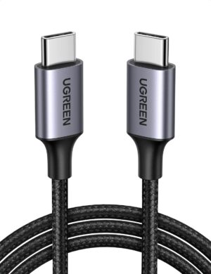 71Fs9CP1JAS._AC_SL1500_ UGREEN Type-C Male to Male 3A/PD 60W Fast Charging Data Cable