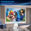 71JMQHPijoL._AC_SL1020_ HY300 Pro 720P Portable Projector, Android OS 11.0 WiFi 6 BT 5.0