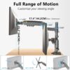 71Rq4kAjvSL._AC_SL1500_ NB North Bayou New H180 Dual Monitor Desk Mount Stand Full Motion