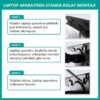 71ahFX57+fL._AC_SL1500_ ergoflex 10-17 Compatible Vesa Mount Laptop Stand