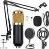 71mhxXGQIRL._AC_SL1500_ BM-800 Studio Recording Condenser Microphone with USB Sound Card