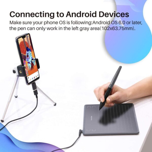 HUION - HS64 Graphics Drawing Tablet
