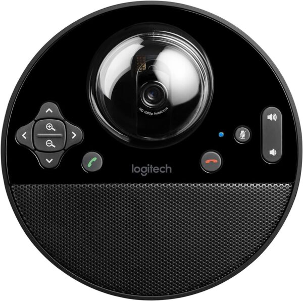 Logitech BCC950 Webcam 1080p, H.264, Black, Stand
