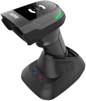 D66TT XB-D66T Wireless 2D Barcode Scanner Support Bluetooth & 2.4G & USB Connection with Display and Touch Charging Station