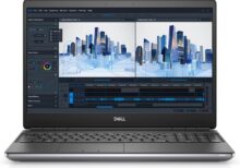 DELL Precision 7560 – Intel® Core i7-11850H, 16GB DDR4 RAM, 512GB (NVMe), NVIDIA T1200 4GB, 15.6” Display