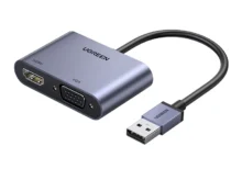 UGREEN USB 3.0 to HDMI+VGA Converter – CM449