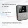 Click to see full view ZK.Teco LX50 Fingerprint Time Attendance Device with 2.8 Inch Color Screen, Support Fingerprint and PIN, 500 User Capacity, 50,000 Records, USB Data Transfer, Ideal for Businesses and Offices